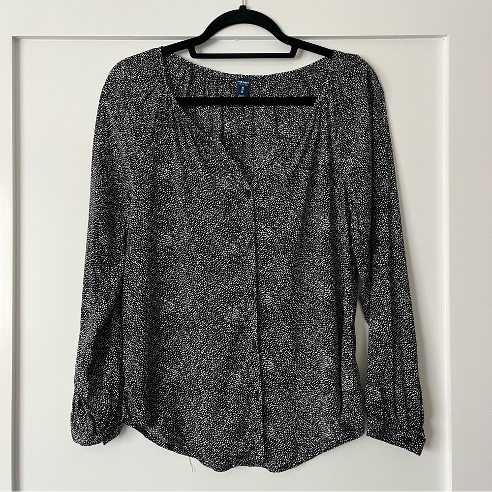 Old Navy Speckled Blouse